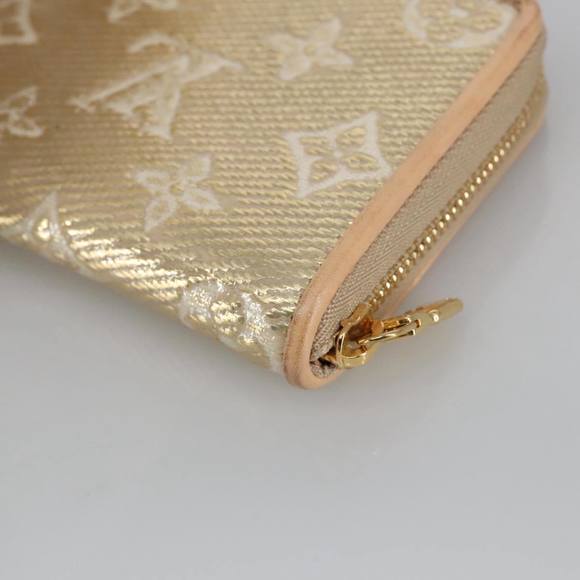 LOUIS VUITTON Monogram Laminated Jacquard Zippy Coin Purse M82483 Auth 100863SA - Picture 15 of 16